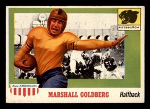 1955 Topps All American AA Football #89 Marshall Goldberg NM