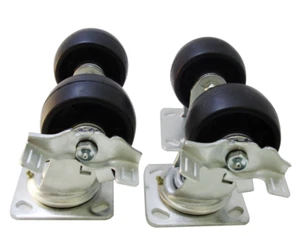 6PHPSB 6" Toolbox Caster Set of 4 with Top Lock Brakes, 3000 lb Capacity - Picture 1 of 3