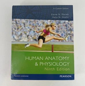 Human Anatomy & Physiology Ninth Edition by Marieb Hoehn - Custom Edition H/C - Picture 1 of 11