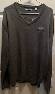 Desert Rose Las Vegas Gray Sweater Cotton Mens Size 2XL/ New Tag Ashworth - Picture 1 of 8
