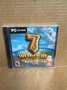 NEW! 7 Wonders Trilogy 3 Great PC Games Windows 10 8 7 XP Computer Puzzle - Picture 1 of 2
