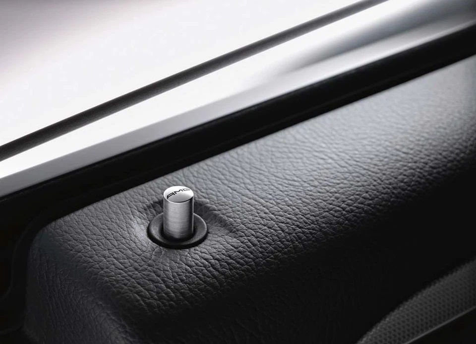 Mercedes Benz AMG Original Pin Porta 2 Pezzi Acciaio A 238 Classe E Cabrio Nuovo - Immagine 1 di 1