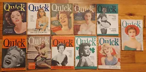 Quick News Wochenmagazin Menge 11 Ausgaben 1950-1953 - Bild 1 von 3