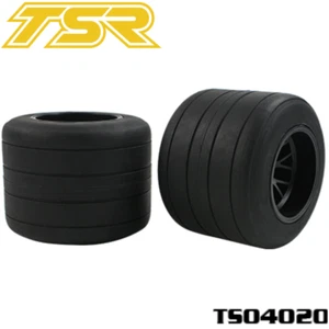 Team Saxo TS04020 F1-Future Rear Tire & Wheel Set (2) F1 Formula One Part - Picture 1 of 1
