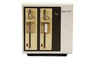 AS-IS NEC Mini Disk Unit PC-8831A External Dual 5.25" Floppy Disk Enclosure - Afbeelding 1 van 6