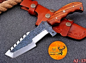 CUSTOM HAND MADE HIGH CARBON STEEL FIX BLADE HUNTING TRACKER KNIFE 1798 - Picture 1 of 5