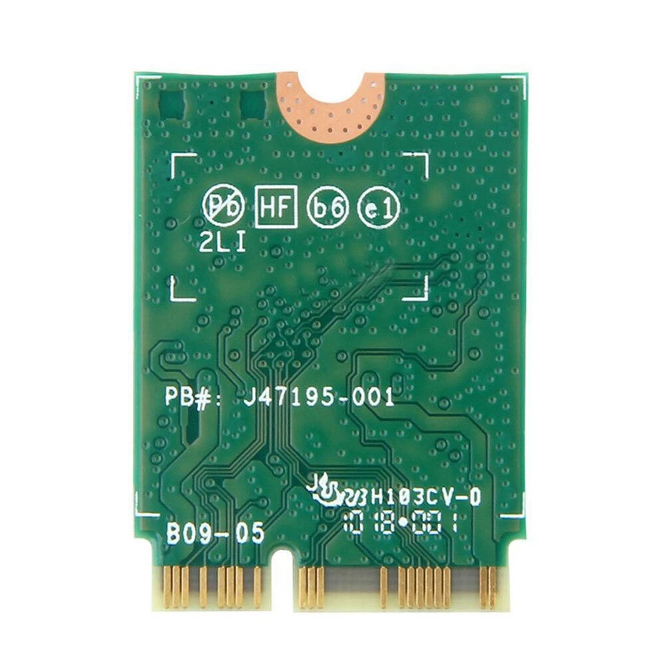 Intel Dual Band 9560 9560NGW NGFF 1^73Gbps BT5^0 Card W2 R0L5 S3 New - Bild 1 von 4