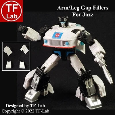 Forearms Legs Fillers for Studio Series 86 Jazz Transformers upgrade kit TF-Lab - Image 1 of 4