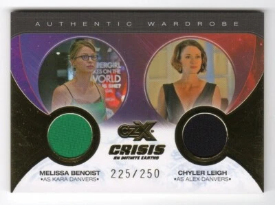 2022 CZX Crisis on Infinite Earths Wardrobe DM07 Melissa Benoist & Leigh 225/250 - Image 1 of 3