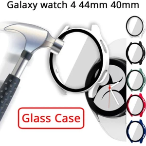 For Samsung Galaxy Watch 4 40mm 44mm Screen Protector Film watch Case Hard Cover - Picture 1 of 15