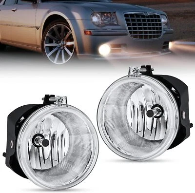 Nilight Bumper Fog Light Compatible with 2005-2010 Dodge Dakota Durango Jeep - Image 1 of 4