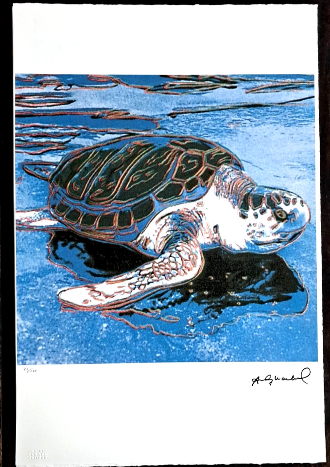 Andy Warhol - 57x38  - Limitierte Auflage Nr. 82/100 - Bild 1 von 4