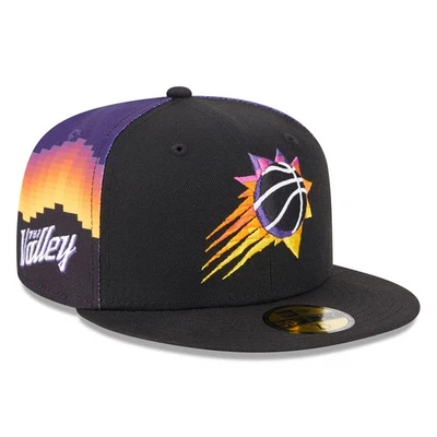 Men's New Era Black Phoenix Suns 2025/26 City Edition Alternate 59FIFTY Fitted - Image 1 of 4