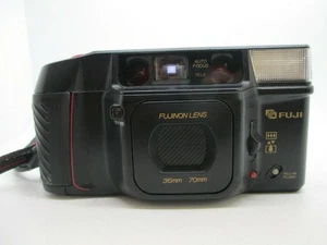 Cámara fotográfica Fuji DL-400 Tele 35 mm-70 mm 35 mm lente Fujinon enfoque automático ¡FUNCIONA!! - Imagen 1 de 3