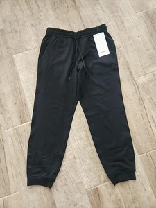 Authentic Lululemon Soft Jersey Classic-Fit Mid-Rise 7/8 Jogger Black Size 6 Fs - Picture 1 of 6