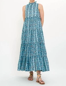 Oliphant Maxikleid Rüschen Stufen Größe L - Bild 1 von 3