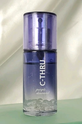 C-THRU DIAMANTE MORADO MUJER - 0.5 FL. OZ. EAU DE TOILETTE SPRAY *VER DETALLES Foto 1 de 4