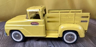 Vintage 1962 Tonka Toys - Yellow Classic Tonka Stake Pick-Up Farm Truck - Image 1 of 4