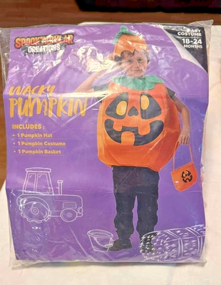 Spooktacular Creations Wacky Pumpkin Infant Costume Outfit Size 18-24 Months - Image 1 of 3