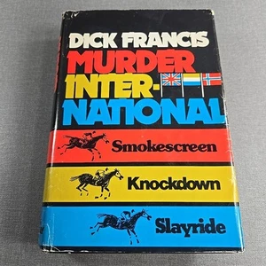 Murder International Anthology by Dick Francis ~ 1974 Vintage Hardcover HCDJ BCE - Bild 1 von 10
