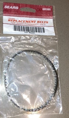 ¡NUEVO! CINTURÓN ASPIRADORA SEARS 205285 POWER-MATE POWERMATE OEM GENUINO  Foto 1 de 4