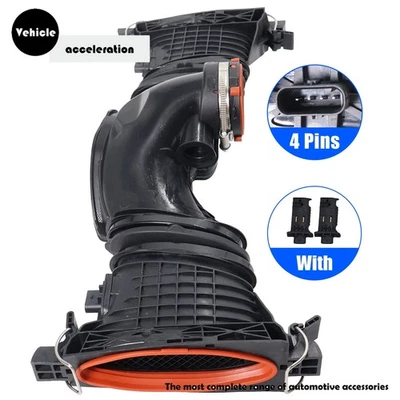 For Mercedes-Benz GL350 ML350 3.0L DIESEL Air Intake Duct w/ Air Mass Sensor - Image 1 of 4