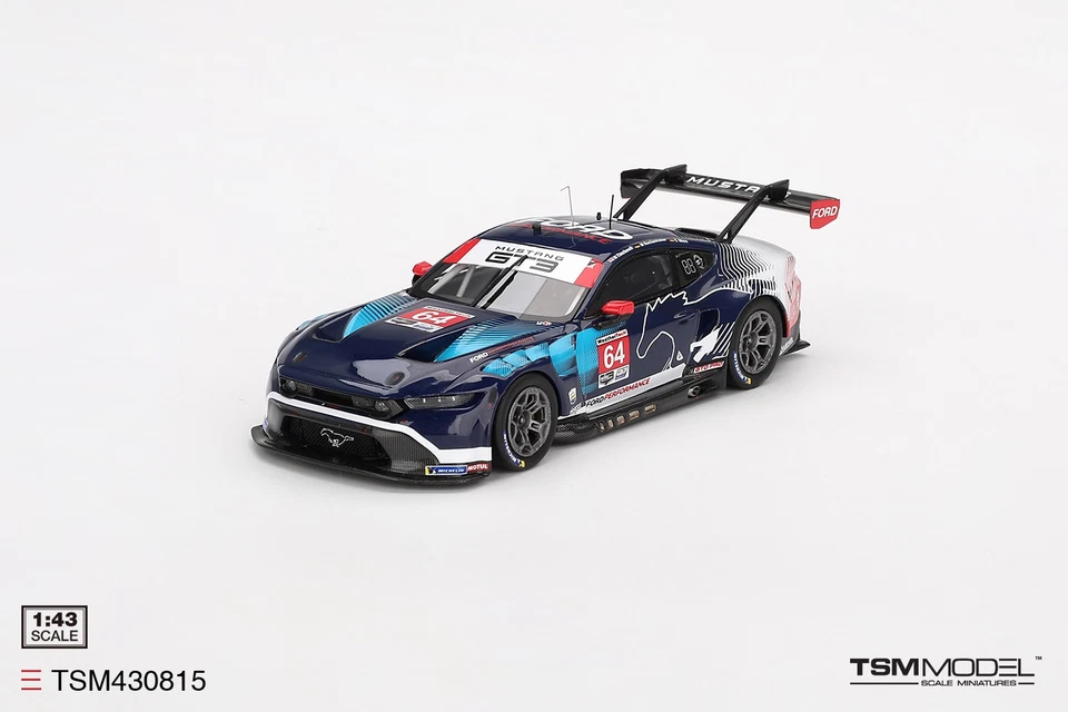 1/43 FORD MUSTANG GT3 NO.64 FORD MULTIMATIC MOTORSPORTS 2024 IMSA DAYTONA 24 HRS - Image 1 of 1