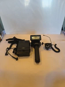 Vivitar 365 Zoom Thyristar Flash + Lvp-1 Battery Pack + Vari Sensor - Tested - Picture 1 of 12