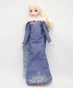 Disney Frozen Queen Elsa Doll non Articulated - Picture 1 of 8