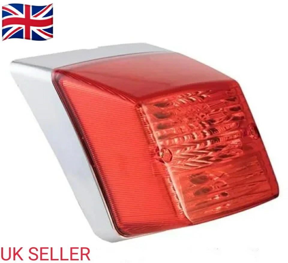 LML Star 125-200 4T Luce Posteriore CROMO ORIGINALE LML STOCK - Immagine 1 di 1