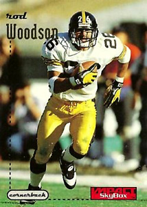 1996 SkyBox Impact #118 Rod Woodson Pittsburgh Steelers HOF