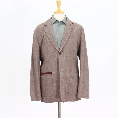 Tommy Bahama 44L коричневый Sport пальто Blazer куртка HB 2B шерсти - Изображение 1 из 4