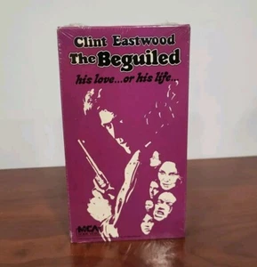 THE BEGUILED Clint Eastwood NEW SEALED VHS 1970 MCA Video WATERMARKS R - Picture 1 of 4