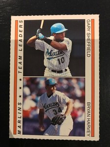 1994 Red Foley Best Baseball Book Ever Gary Sheffield Bryan Harvey Marlins