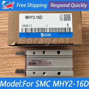 New Pneumatic Parallel Air Gripper Cylinder For SMC MHY2-16D Fast Free delivery - Picture 1 of 10