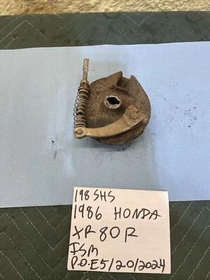 1986 Honda XR80 R TAMBOR DE FREIO DIANTEIRO E SAPATO 198 - Imagem 1 de 4