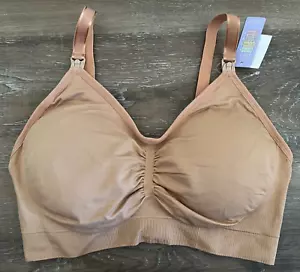 MOTHERHOOD MATERNITY~new~Full Busted Seamless Nursing & Maternity Bra~Size L~NWT - Picture 1 of 4