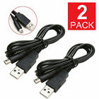 2 Pack Charger USB Power Cable Plug for Nintendo 3DS/DSi/DSi LL/XL