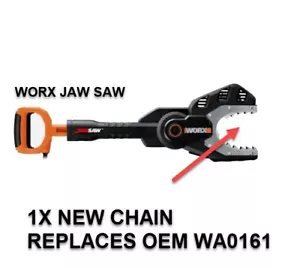Cadena de repuesto de 6" reemplaza la mandíbula WA0161 WORX Fit WG307 WG308 WG320 WG321 - Imagen 1 de 6