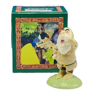 Biancaneve sette nani statuetta Royal Doulton Inghilterra Walt Disney scatola snevy - Foto 1 di 3