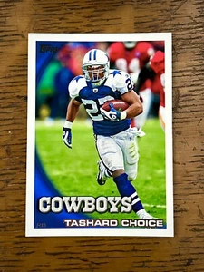 Tashard Choice 2010 Topps Football #407 MINT Cowboys Legends Jersey Georgia Tech - Picture 1 of 2