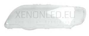 for BMW X5 E53 2000 - 2003 Headlight Headlamp Glass Lens Cover Left Side +Manual - Picture 1 of 3