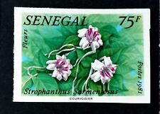 1982 Flowers Strophanthus  Sénégal NEUF ** MNH non dentelé imperforated y400