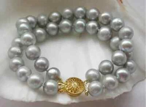 AAA 8-9mm PULSERA PERLAS MAR SUR 7.5-8" ORO 14K - Imagen 1 de 3