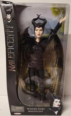 DISNEY WINGED FAIRY MALIFICENT SLEEPING BEAUTY DOLL 2014 ANGELINA JOLI NRFB Cover