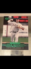 22/25 Emerald Justin Verlander 2005 Upper Deck Star Rookies Extremely Rare