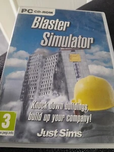 Blaster Simulator PC CD ROM Just Sims 2011 Demolition Sim Knock Down Gebäude - Bild 1 von 3