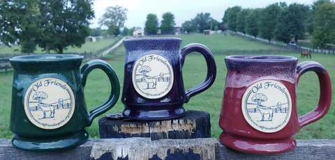 OLD FRIENDS DENEEN POTTERY MUGS - OLD FRIENDS CHARITY Cover