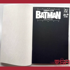 ABSOLUTE BATMAN NOIR EDITION #1 Variante de boceto en blanco 2024 DC Comics Scott Snyder - Imagen 1 de 3