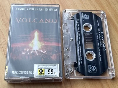 Volcano Original Motion Picture Soundtrack Film Movie Cassette Tape (TH 1997) - Image 1 of 3